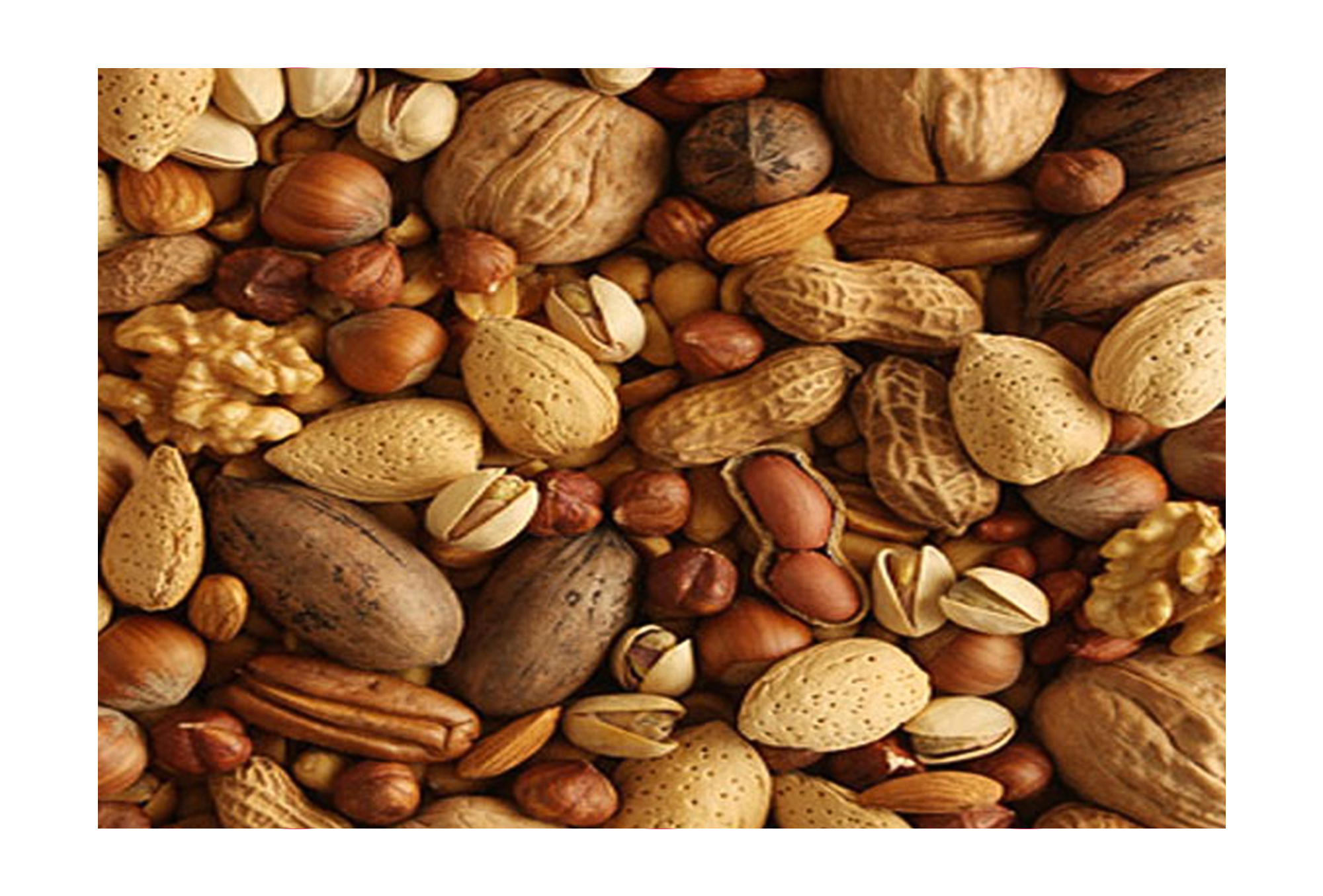 Nuts and seeds rich in L-Arginine, a natural source of nitric oxide support used in VasoFuel drinks