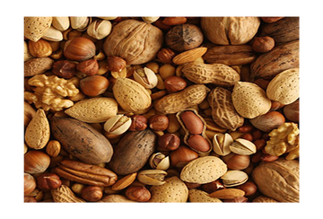 Nuts and seeds rich in L-Arginine, a natural source of nitric oxide support used in VasoFuel drinks